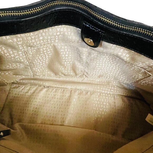 Kate Spade New York Black Leather Handbag - Picture 4 of 16